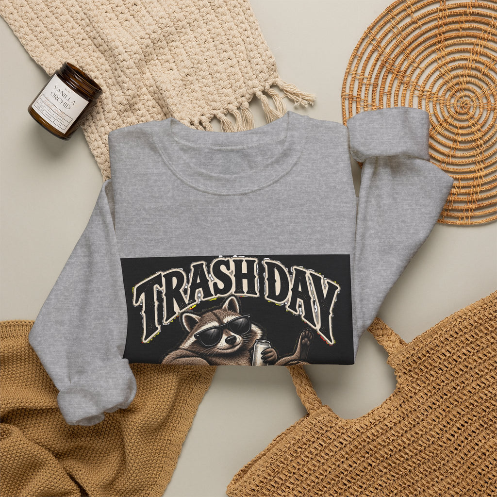 Trash Day Rest Day - Crewneck Sweatshirt