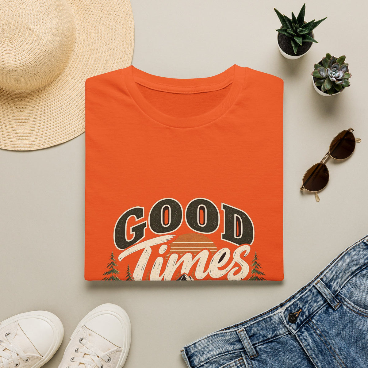 Good Times Questionable Decisions - Classic Tee