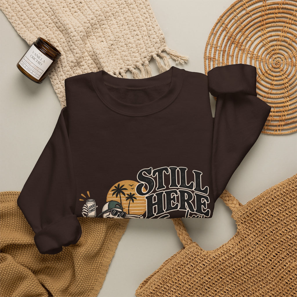 Still Here Somehow - Crewneck Sweatshirt