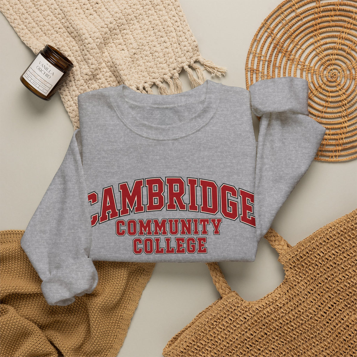 Cambridge Community College - Crewneck Sweatshirt