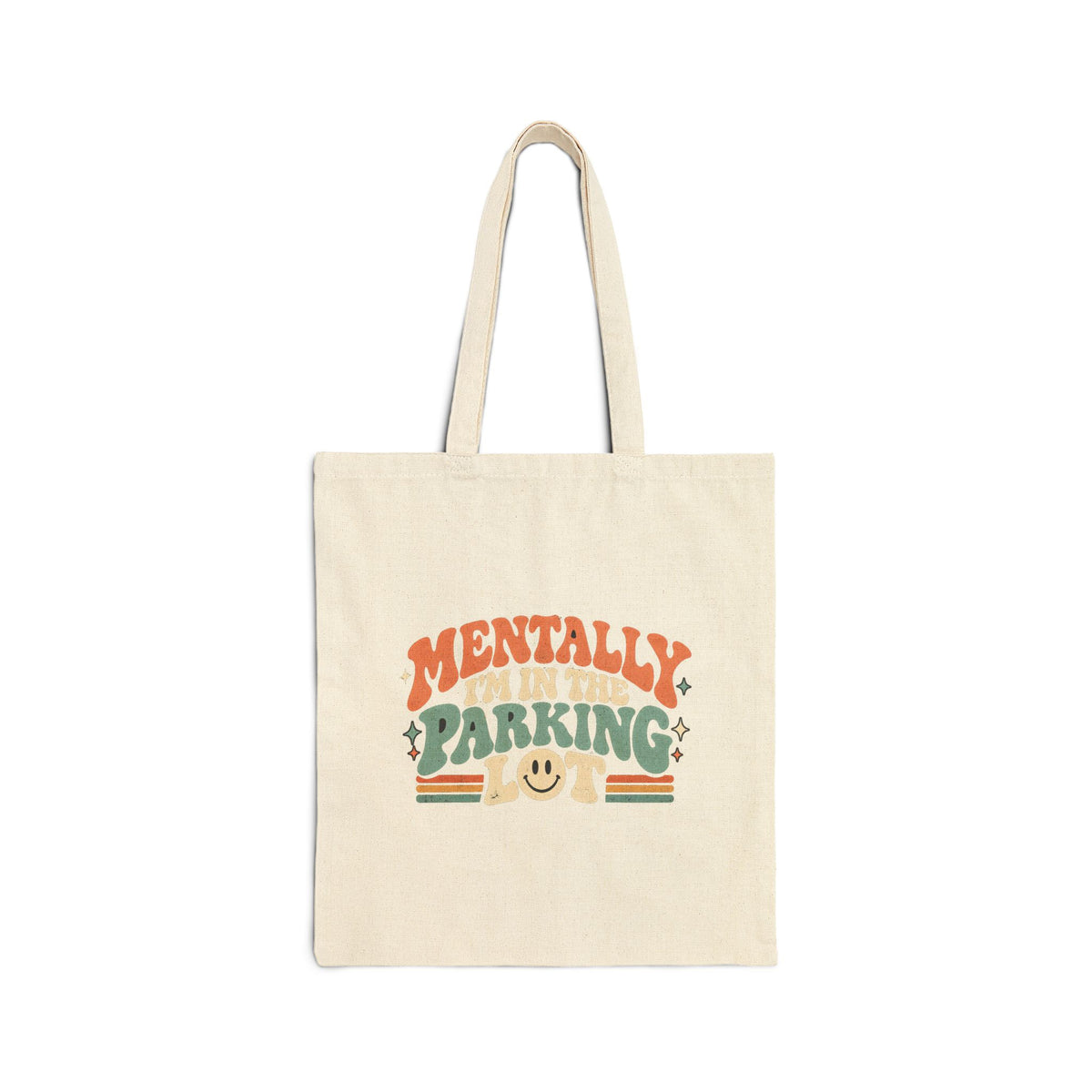 Secretly Plotting Dark Parking - Canvas Tote