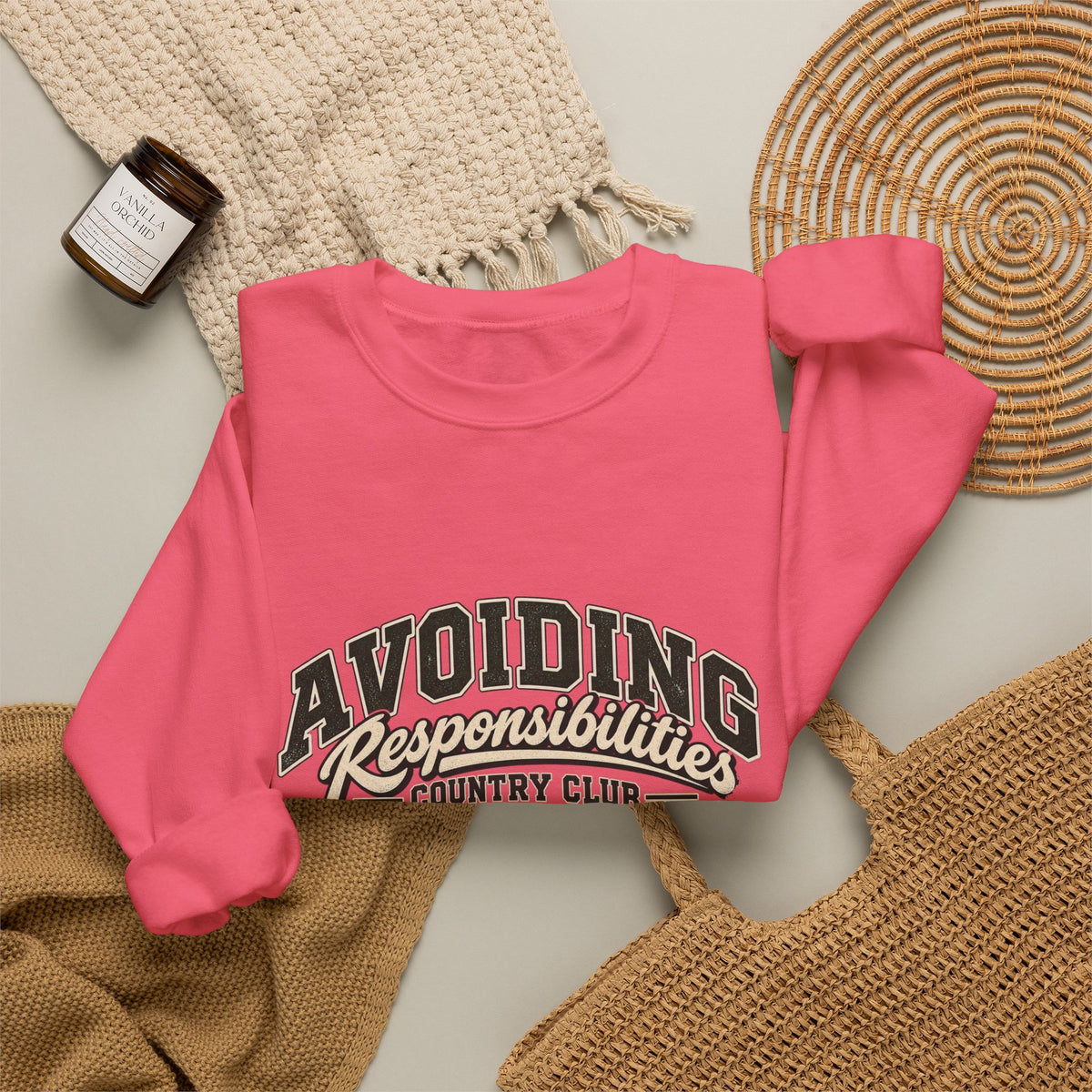 Avoiding Responsibility Country Club - Crewneck Sweatshirt