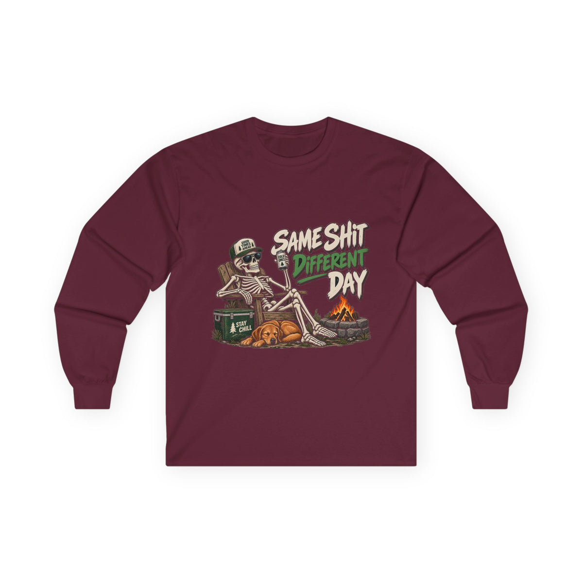 Same Shit Different Day - Unisex Ultra Cotton Long Sleeve Tee