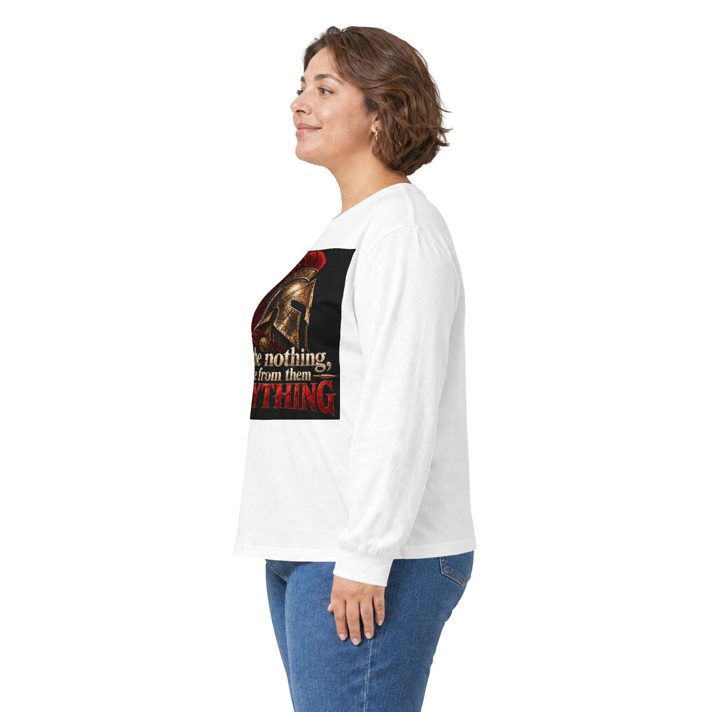 Spartan Helmet - Take Everything - Unisex Ultra Cotton Long Sleeve Tee