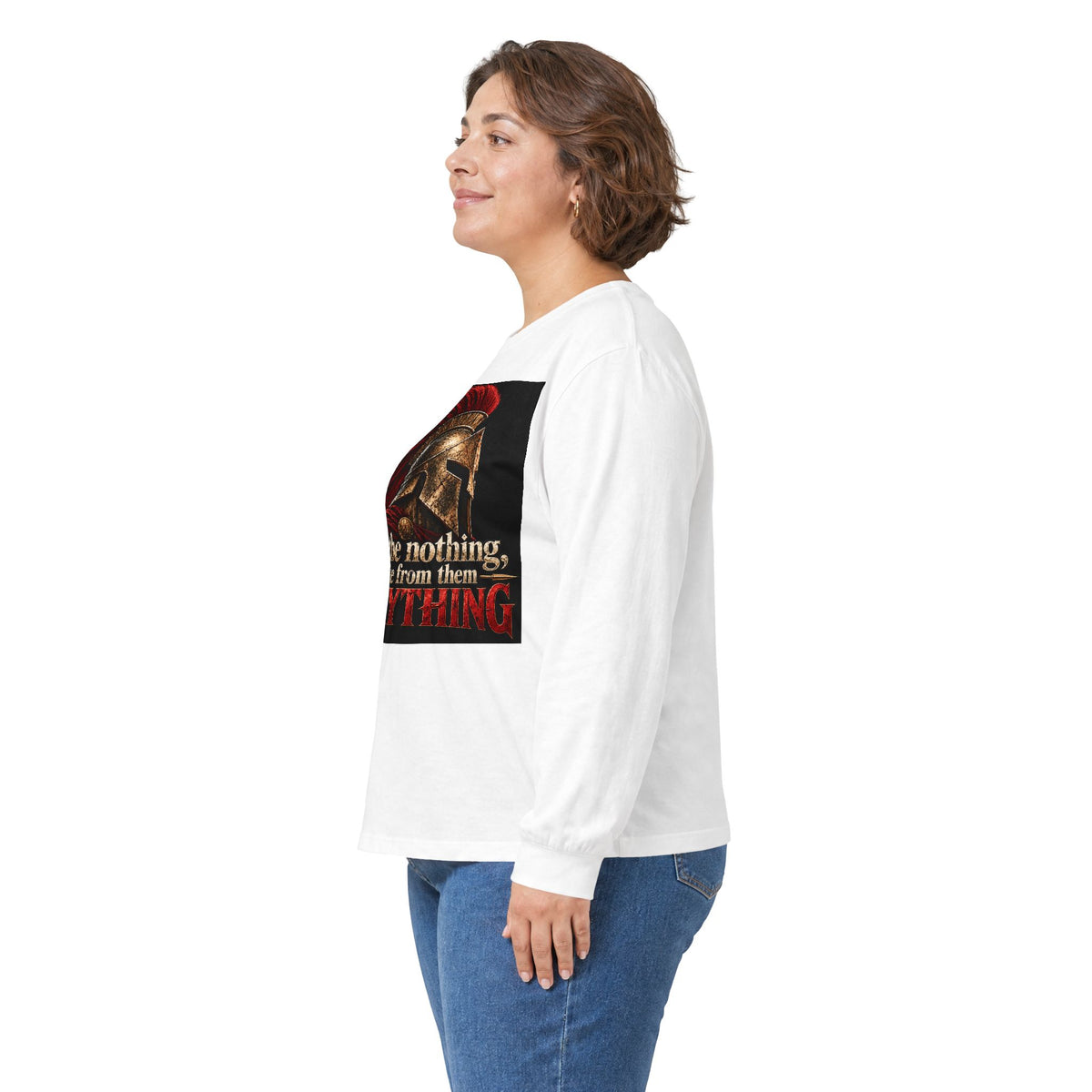 Spartan Helmet - Take Everything - Unisex Ultra Cotton Long Sleeve Tee