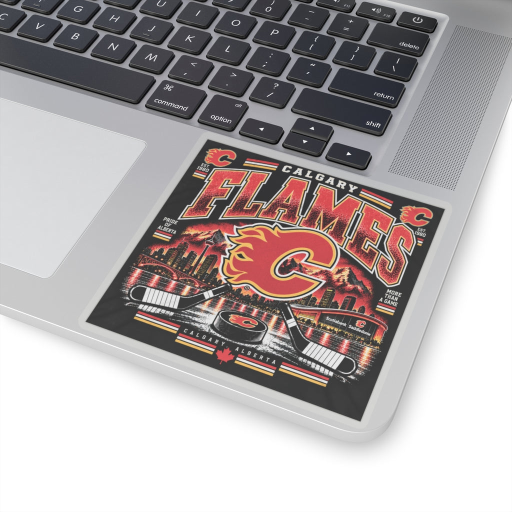 Calgary Flames - Kiss-Cut Sticker