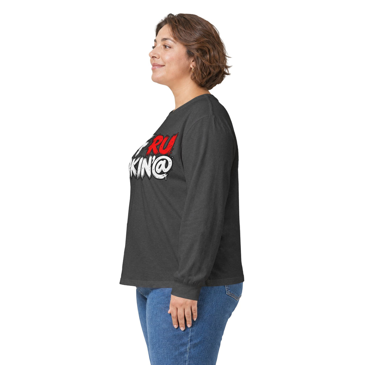 WTF RU LOOKIN AT - Unisex Ultra Cotton Long Sleeve Tee