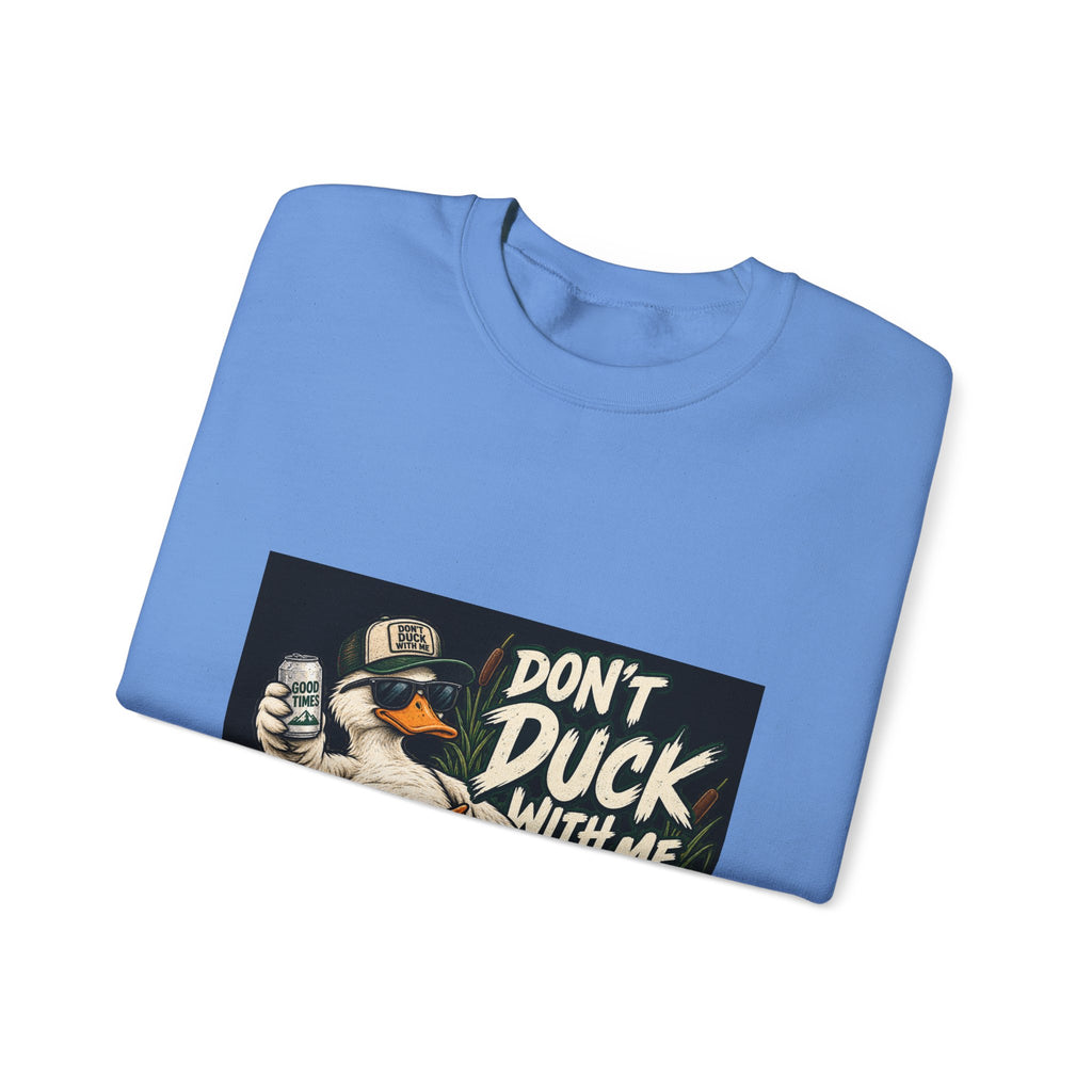 Duck With Me Camo - Crewneck Sweatshirt