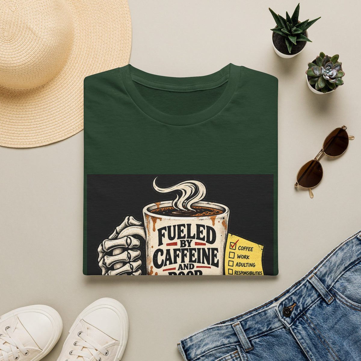 Fueled by Caffeine - Classic Tee