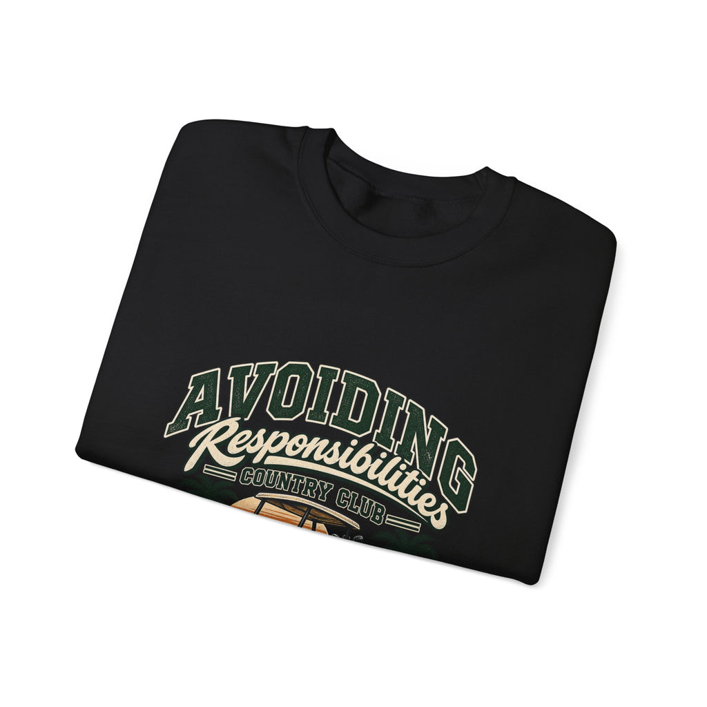 Avoiding Responsibility Country Club - Crewneck Sweatshirt