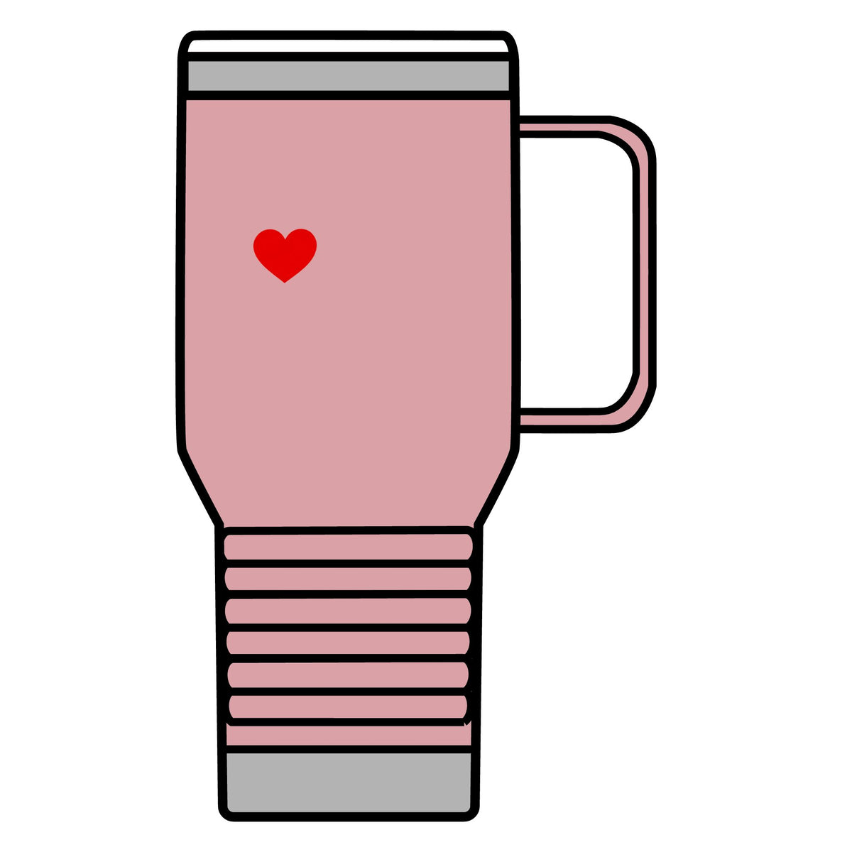 I Love Hot Dads - 20oz Insulated Mug