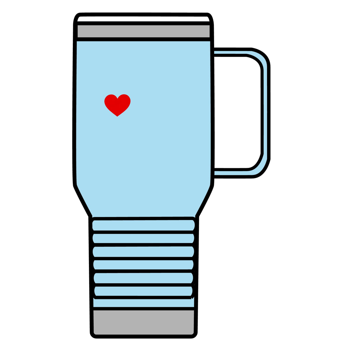 I Love Hot Dads - 20oz Insulated Mug