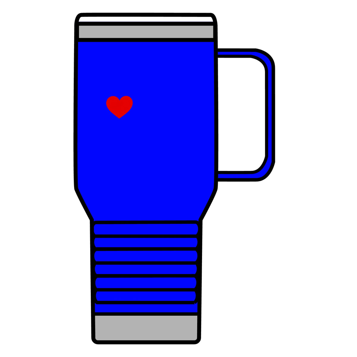 I Love Hot Dads - 20oz Insulated Mug