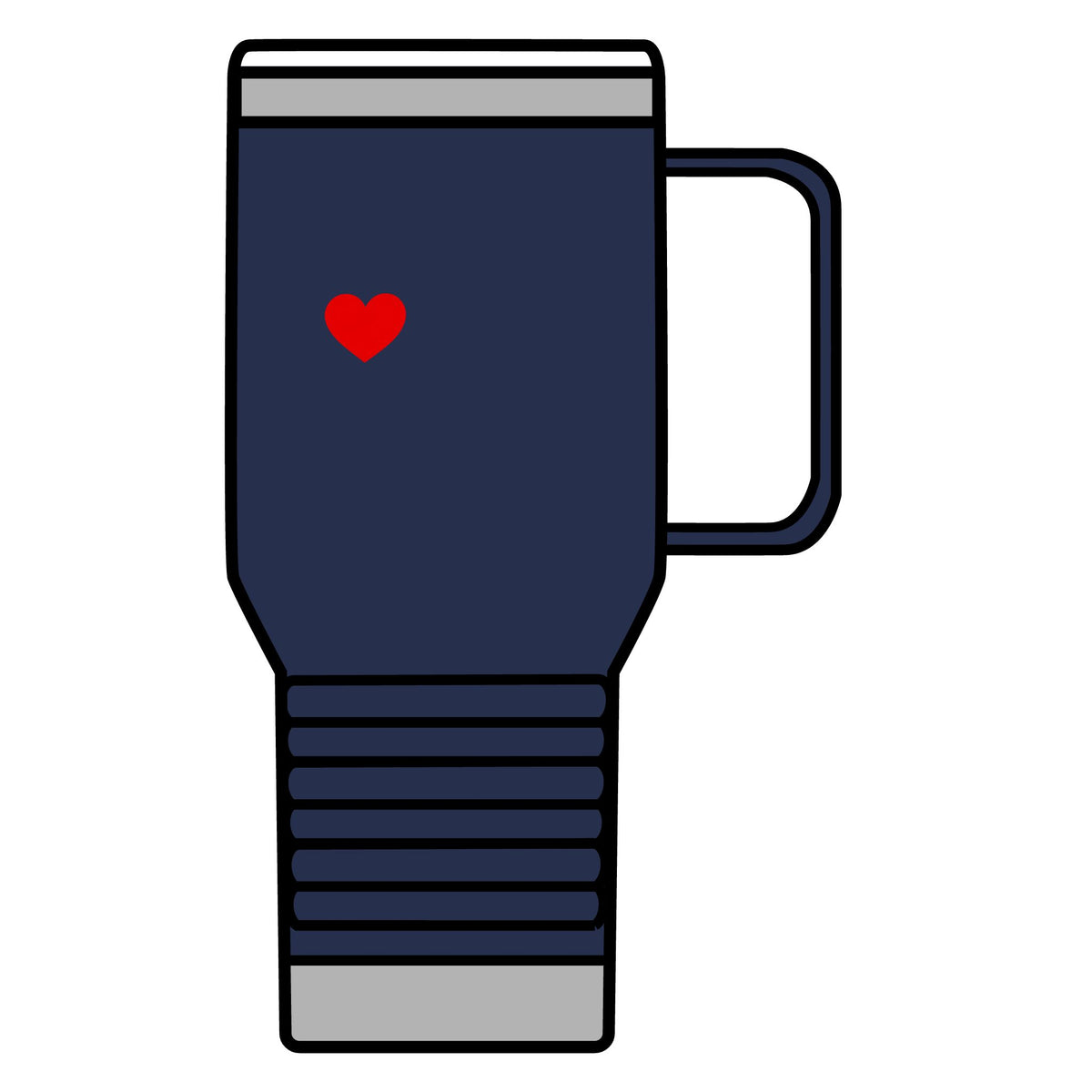 I Love Hot Dads - 20oz Insulated Mug