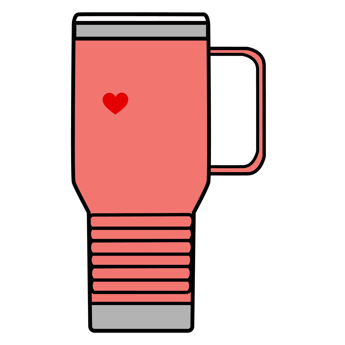 I Love Hot Dads - 20oz Insulated Mug