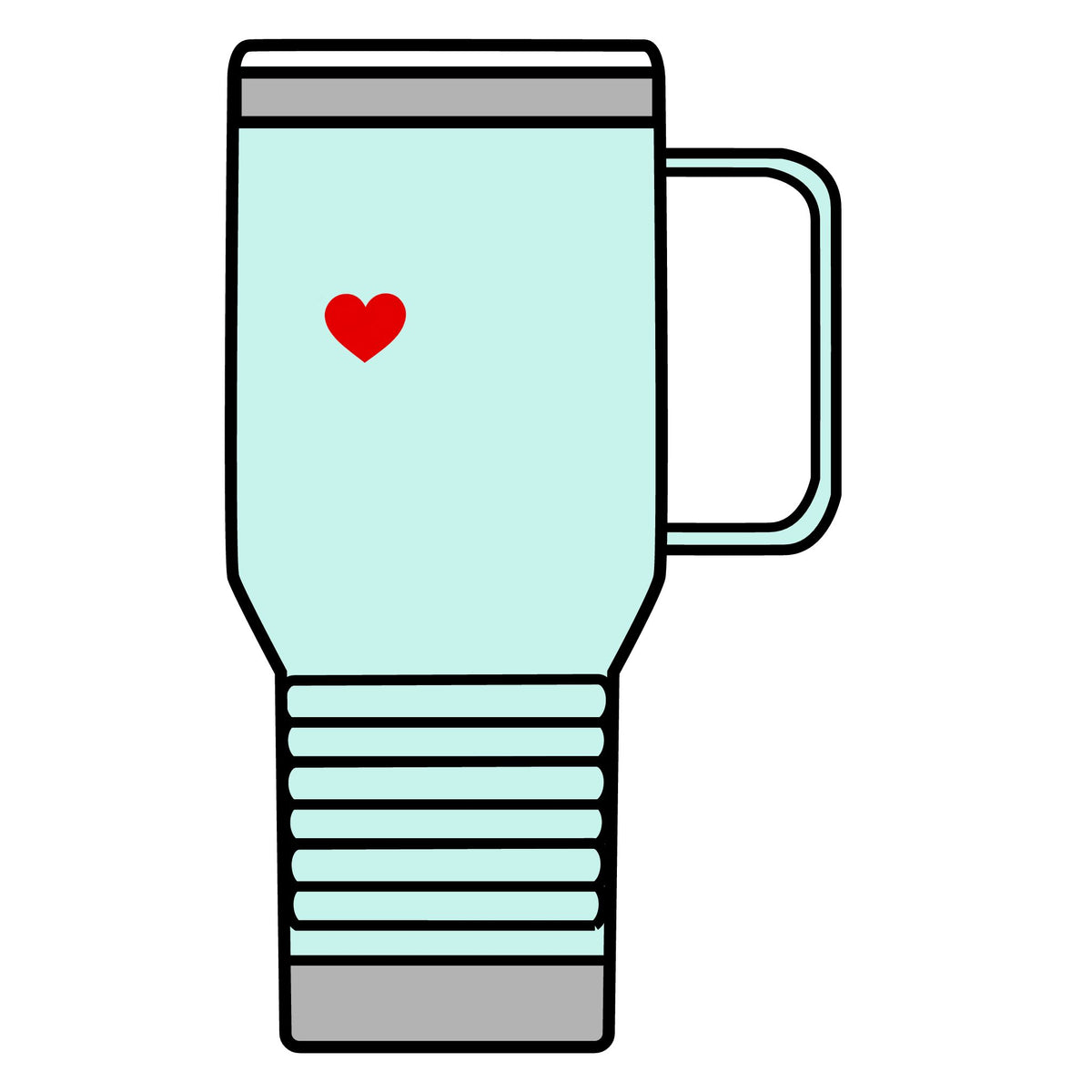 I Love Hot Dads - 20oz Insulated Mug