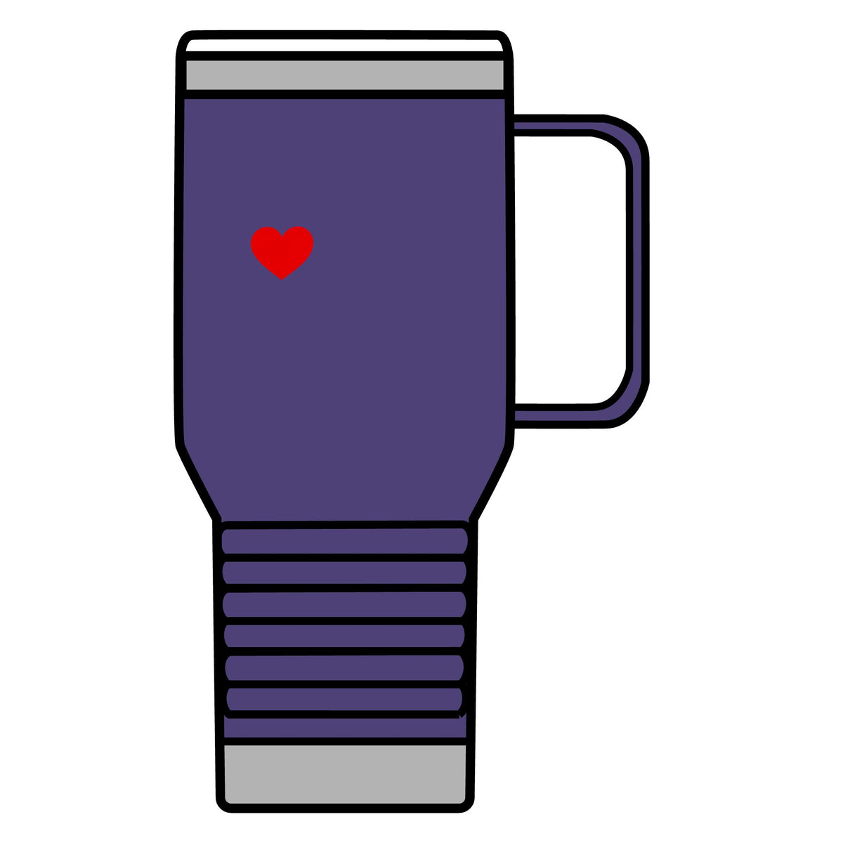 I Love Hot Dads - 20oz Insulated Mug