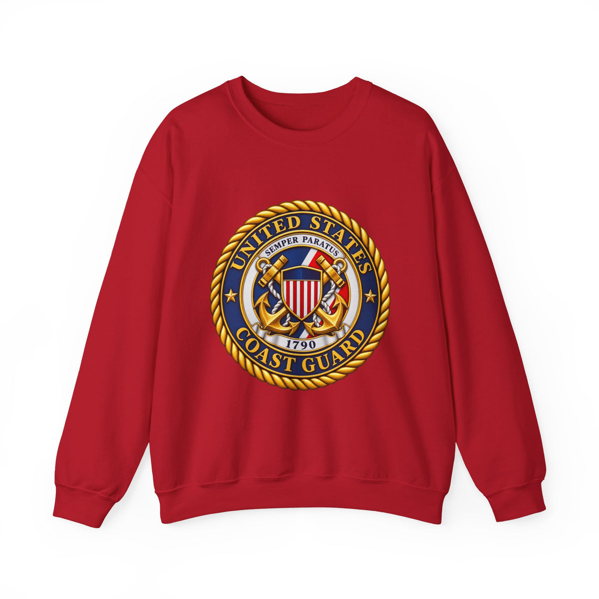 U.S. Coast Guard Emblem - Crewneck Sweatshirt