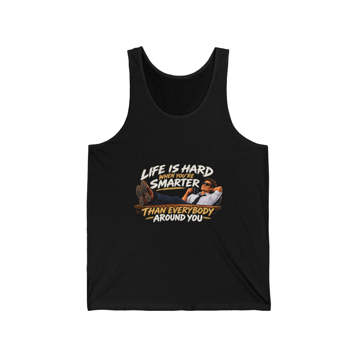 Smarter Than Everybody - Athletic Tank