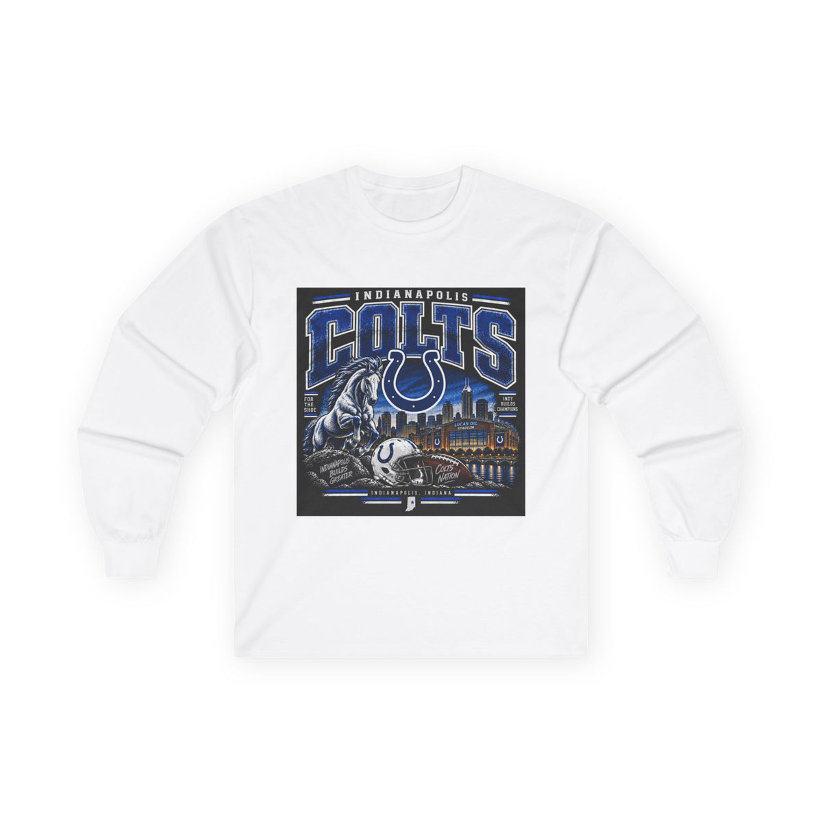 Colts Nation Indianapolis - Unisex Ultra Cotton Long Sleeve Tee