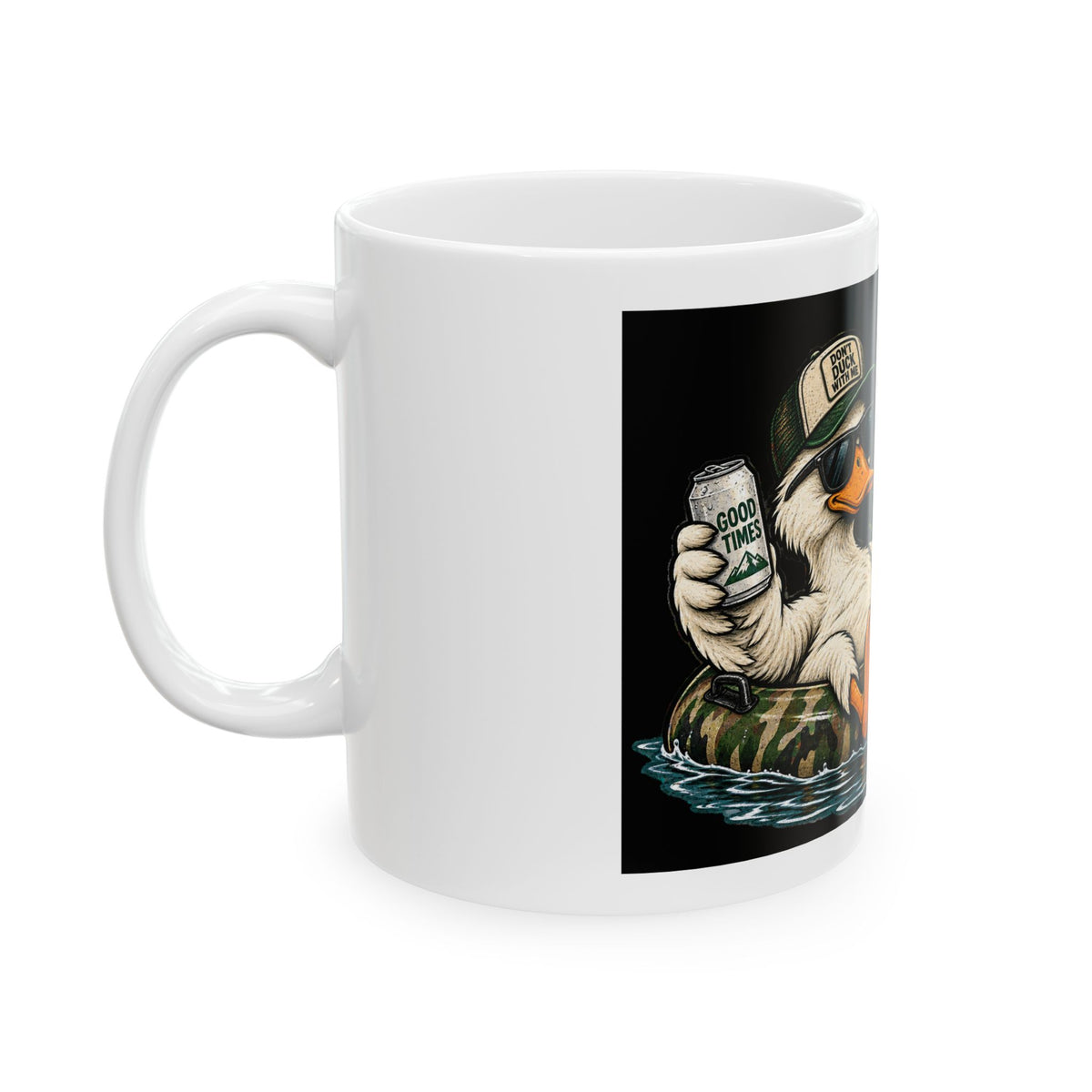 Duck With Me Camo - Ceramic Mug 11oz and 15oz