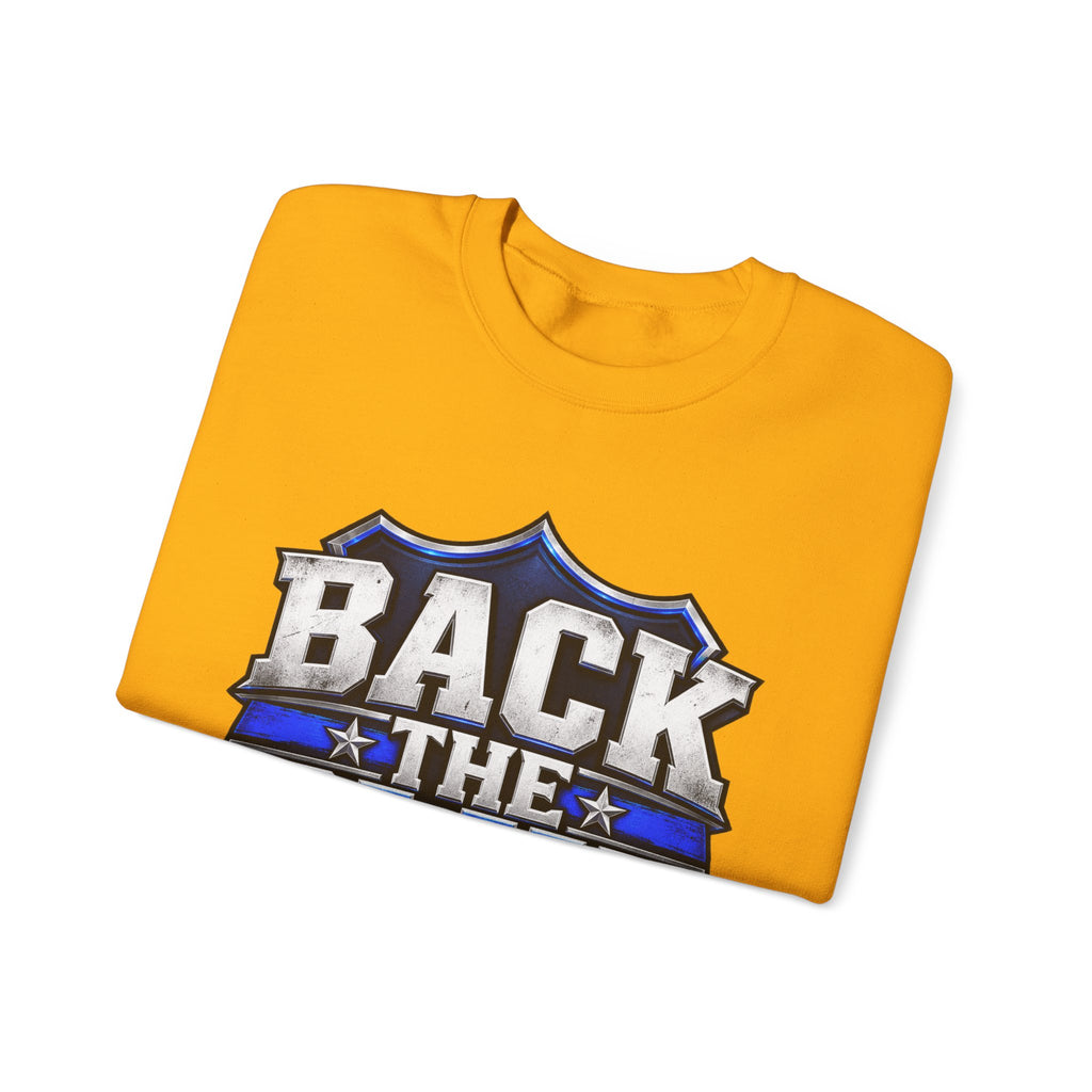 Back the Blue Shield - Crewneck Sweatshirt