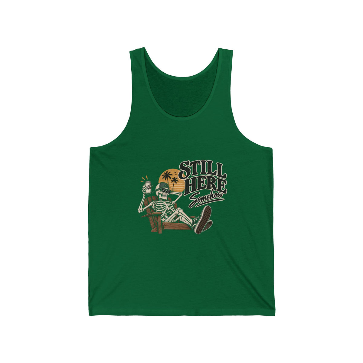 Still Here Somehow - Athletic Tank