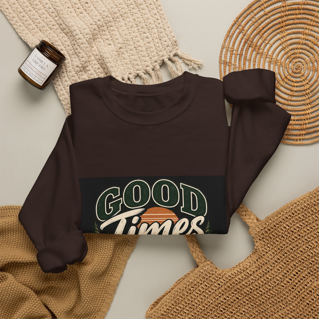 Good Times Questionable Decisions - Crewneck Sweatshirt