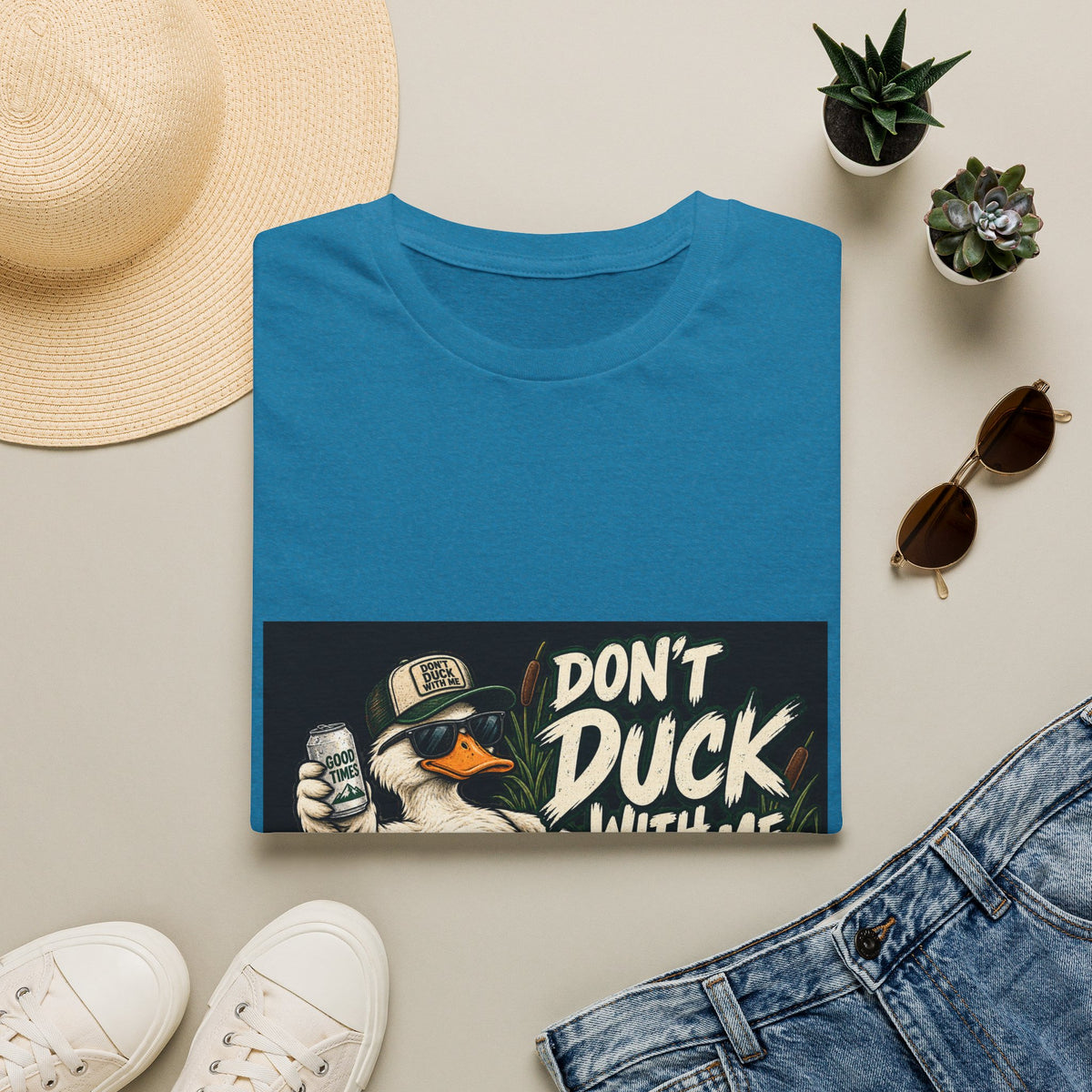 Duck With Me Camo - Classic Tee