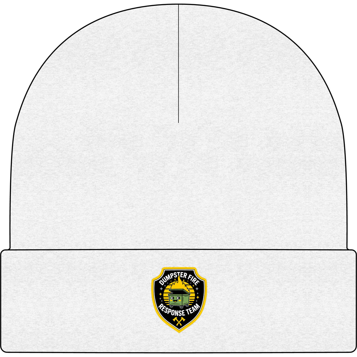 Dumpster Fire Response Team - AS Colour 1107 Cuff Beanie