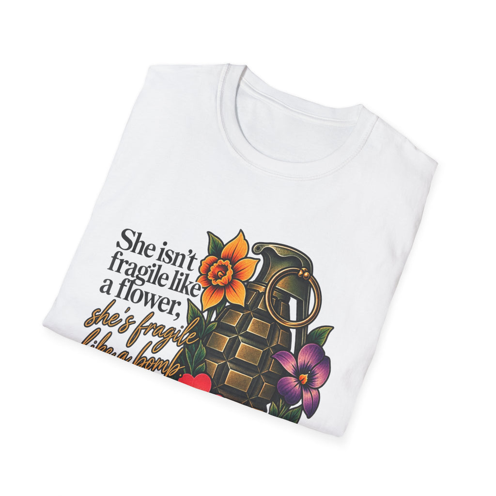 Fragile Like a Bomb - Floral Grenade - Classic Tee