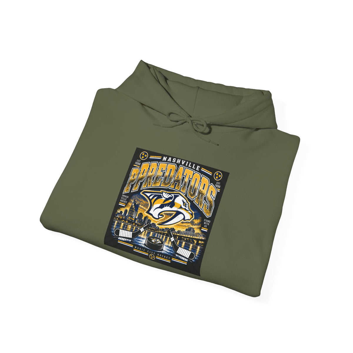 Nashville Predators Music City - Hoodie