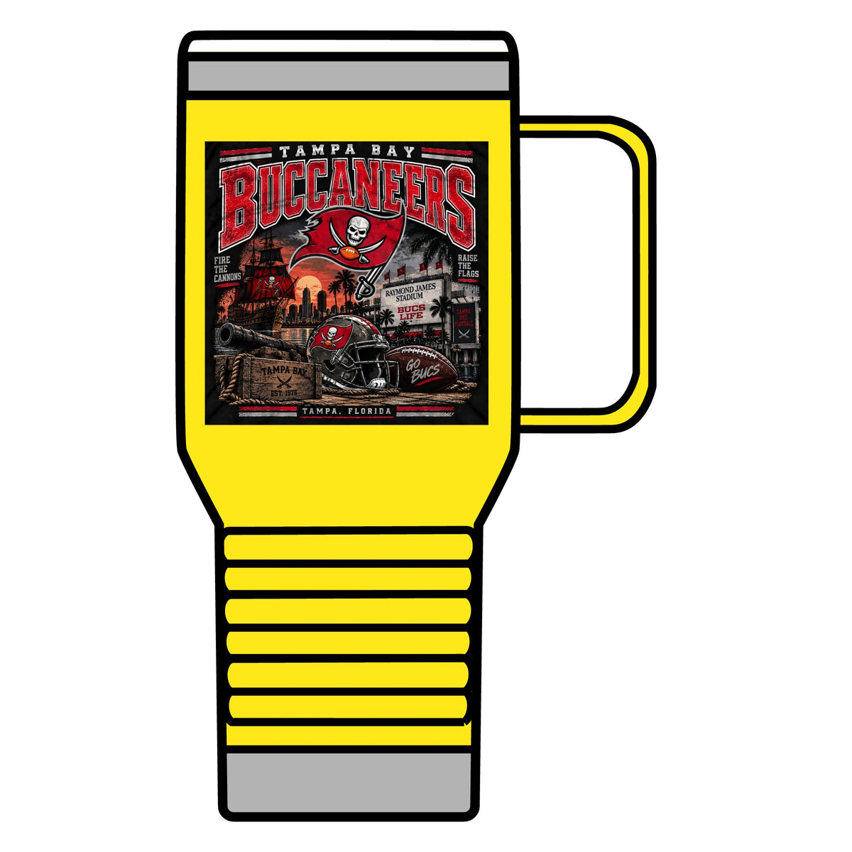 Tampa Bay Buccaneers Pirate Heritage - 20oz Insulated Mug