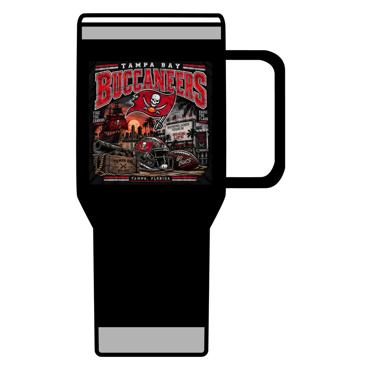 Tampa Bay Buccaneers Pirate Heritage - 20oz Insulated Mug