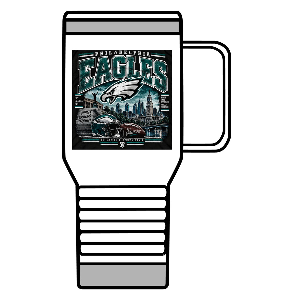 Philadelphia Eagles Pride - 20oz Insulated Mug