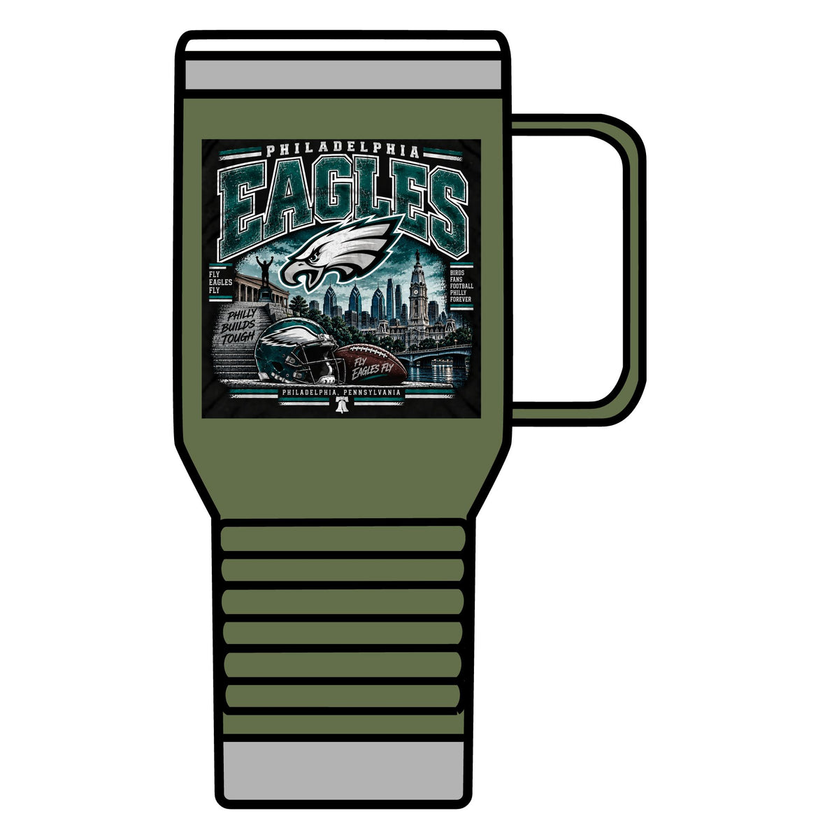 Philadelphia Eagles Pride - 20oz Insulated Mug