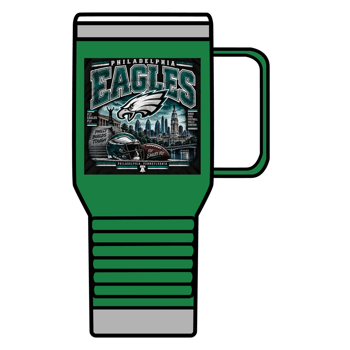 Philadelphia Eagles Pride - 20oz Insulated Mug