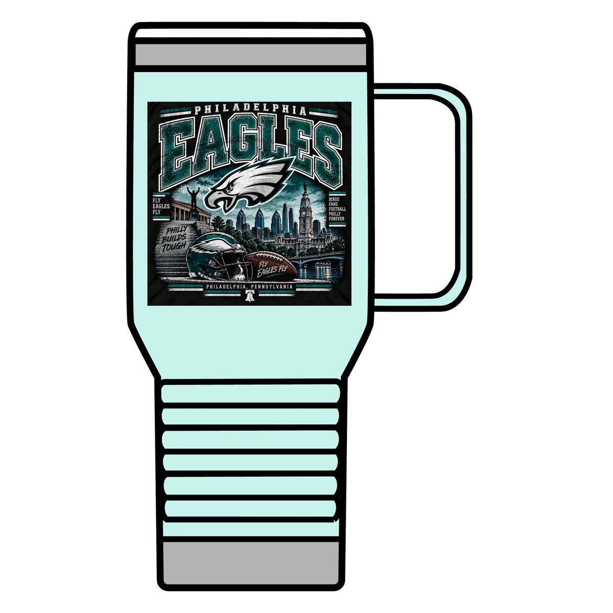 Philadelphia Eagles Pride - 20oz Insulated Mug