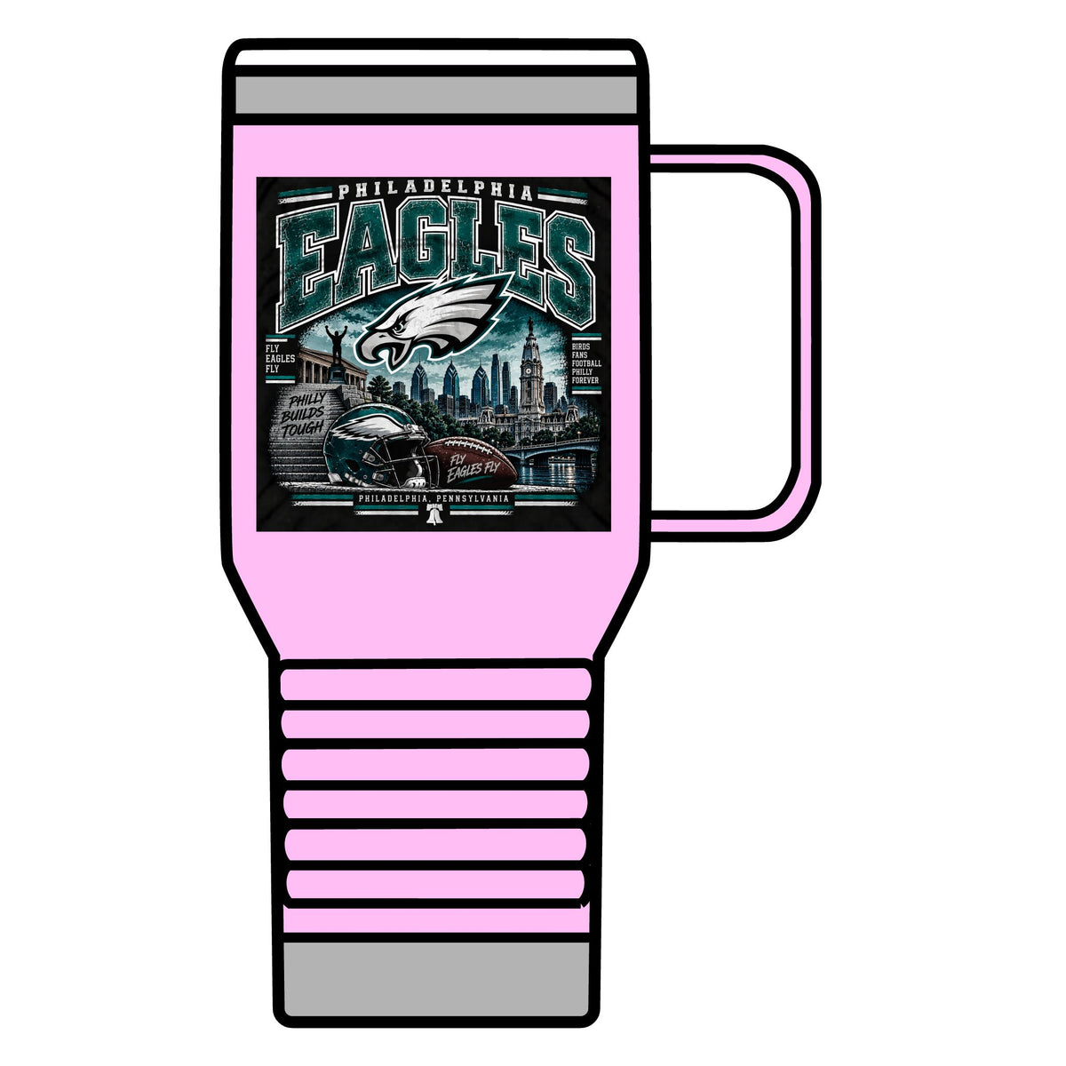 Philadelphia Eagles Pride - 20oz Insulated Mug