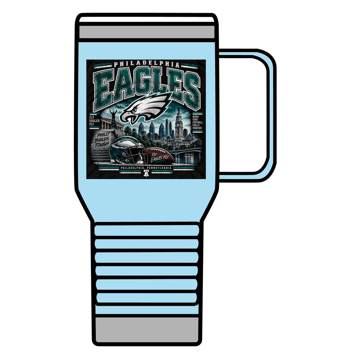 Philadelphia Eagles Pride - 20oz Insulated Mug