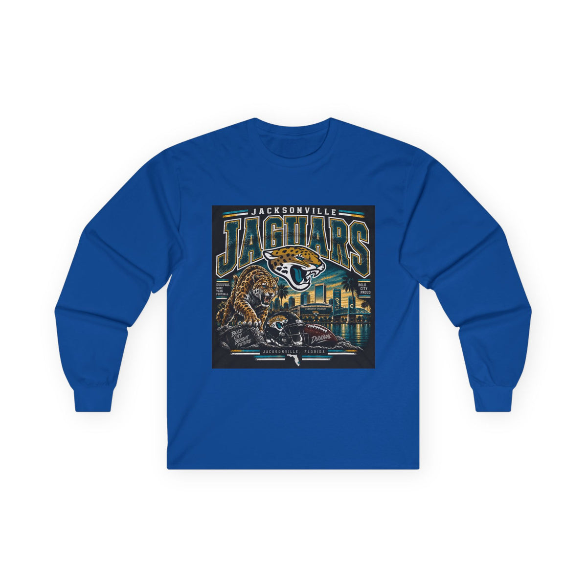 Jacksonville Jaguars Pride - Unisex Ultra Cotton Long Sleeve Tee