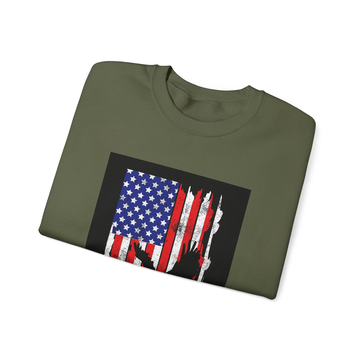 Old Glory Eagle - Crewneck Sweatshirt