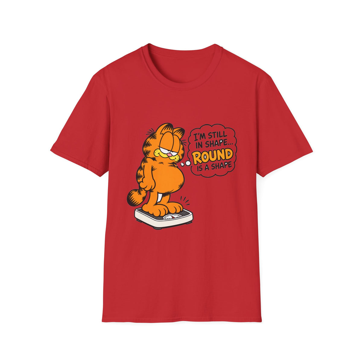 Round Shape Garfield - Classic Tee