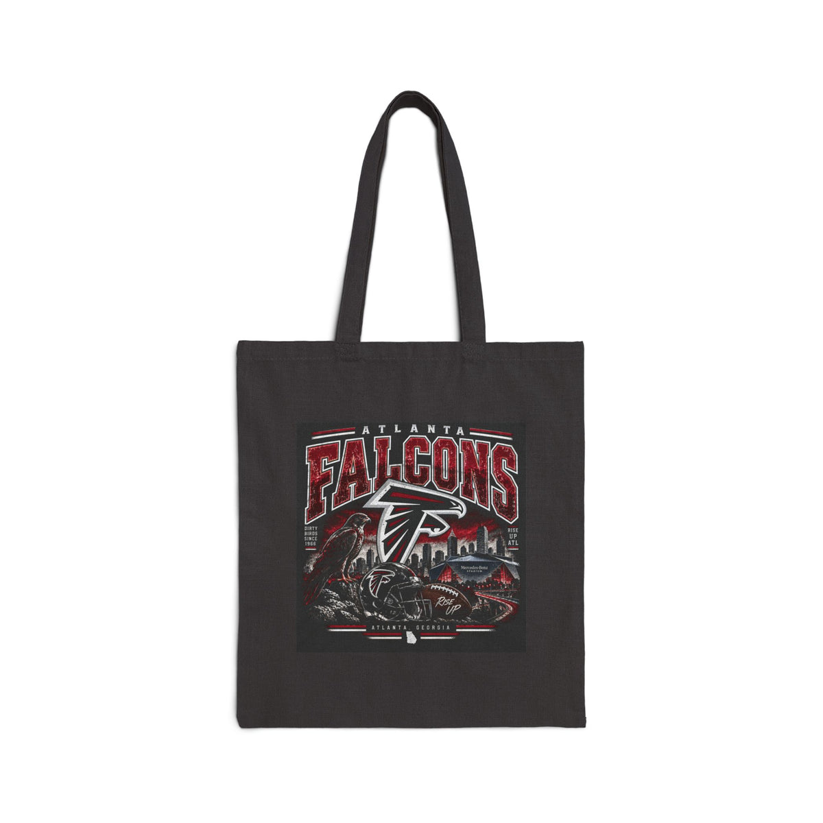 Atlanta Falcons Rise Up - Canvas Tote