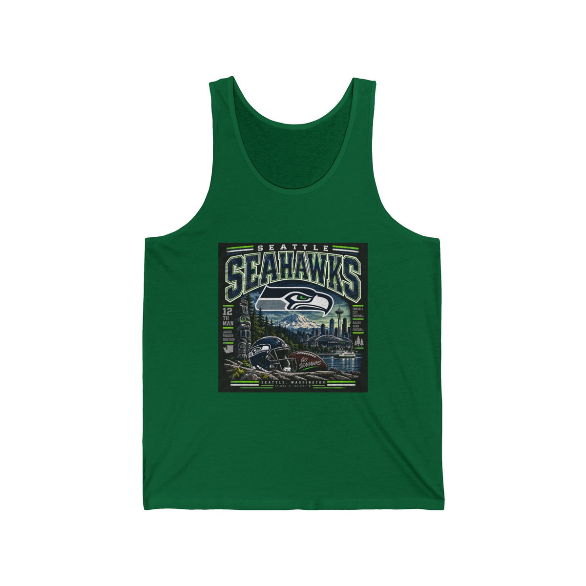 Seattle Seahawks Pride - Athletic Tank