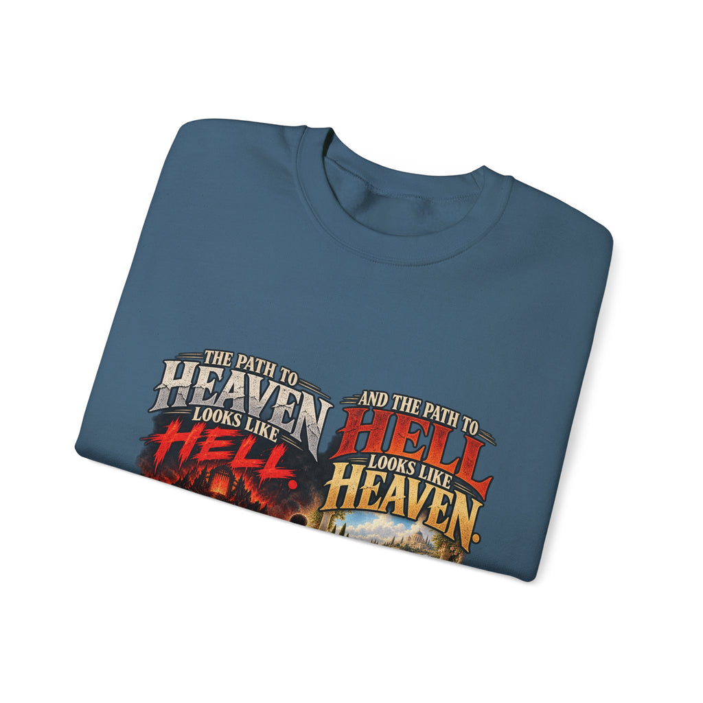 Path To Heaven Path To Hell - Crewneck Sweatshirt