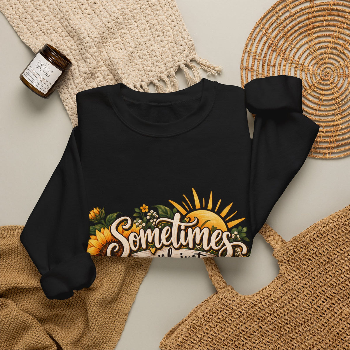 Sunshine Motivation Tee - Crewneck Sweatshirt