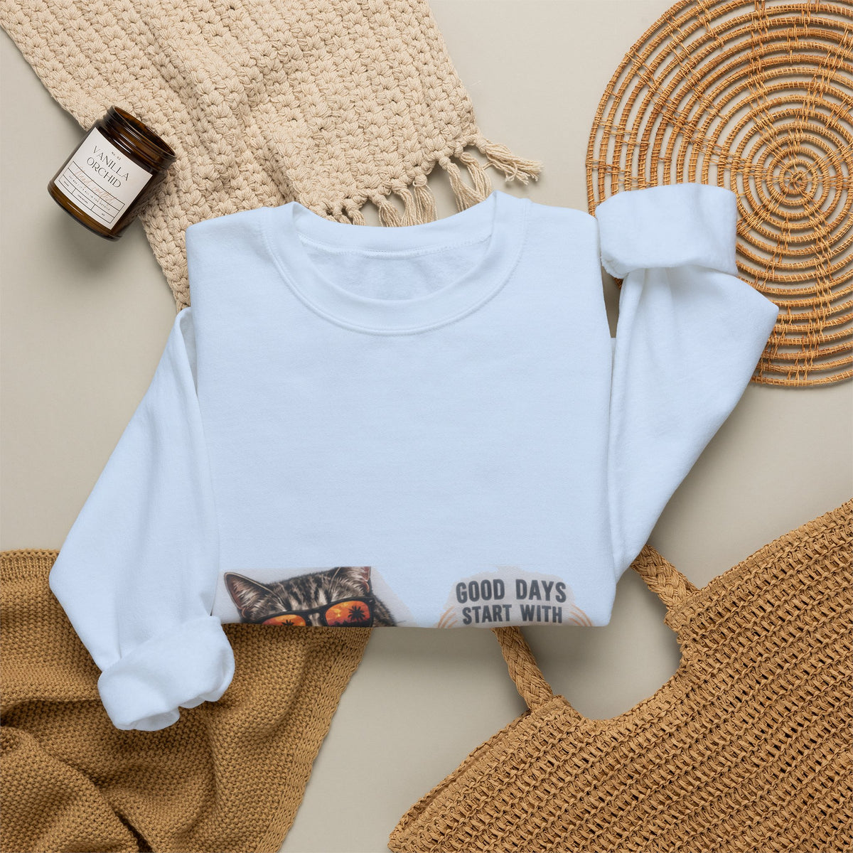 Cat Lover - Crewneck Sweatshirt