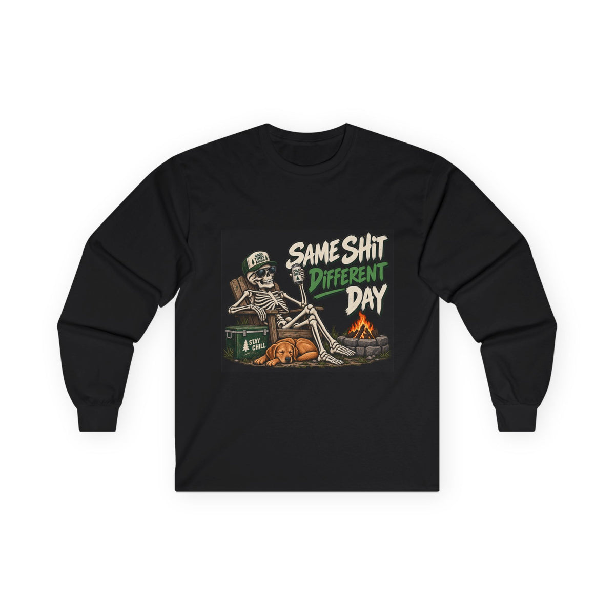 Same Shit Different Day - Unisex Ultra Cotton Long Sleeve Tee