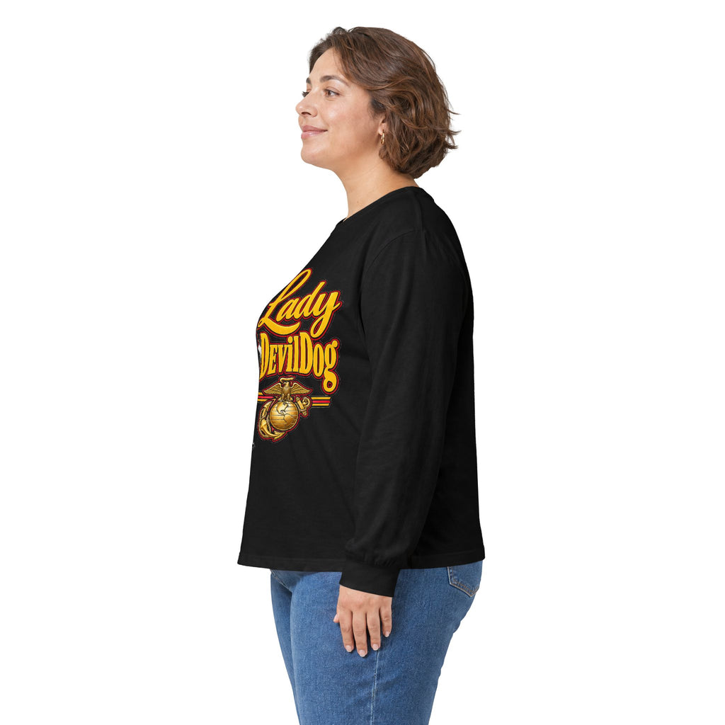 Lady Devil Dog - Unisex Ultra Cotton Long Sleeve Tee